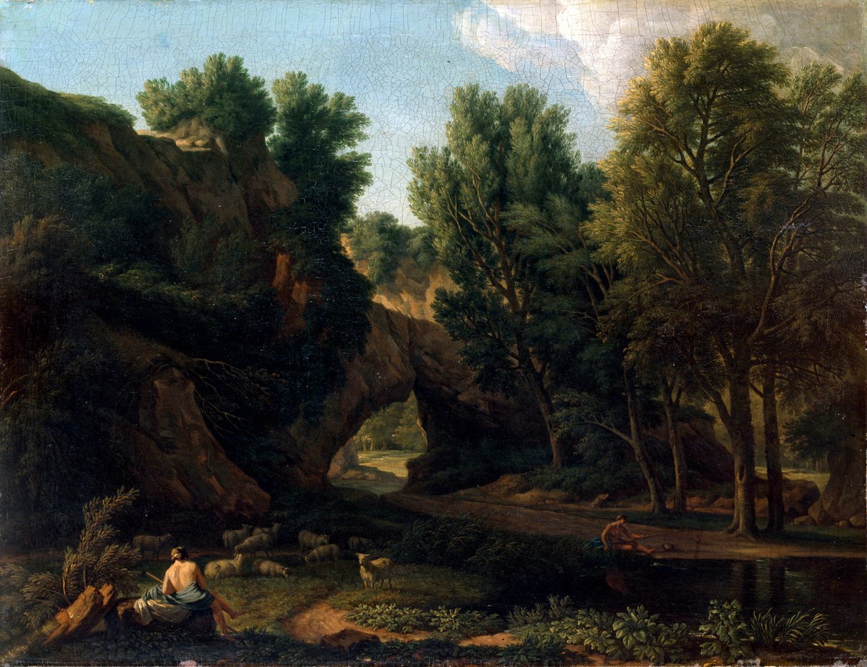Paisagem, final do século XVII ou início do século XVIII de Isaac de Moucheron