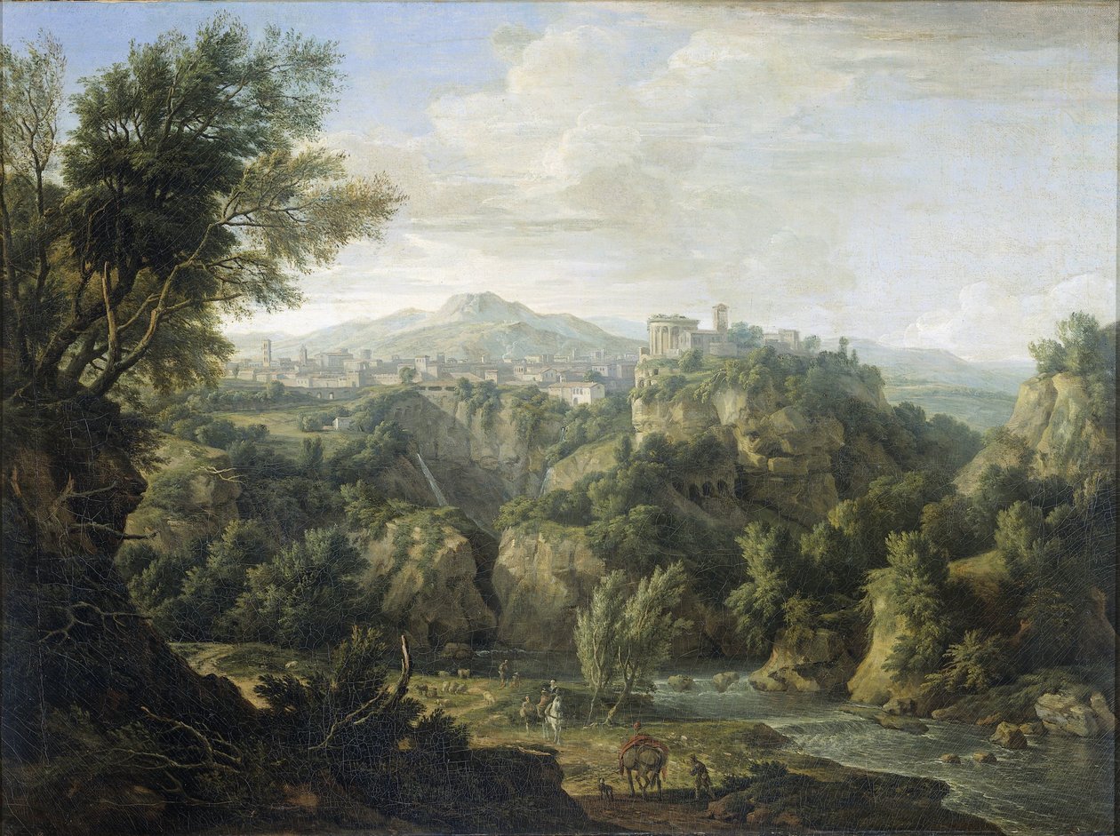 Vista de Tivoli de Isaac de Moucheron