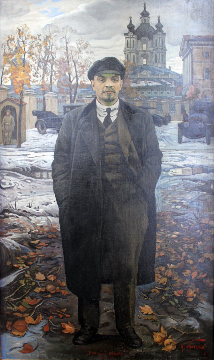 Outubro em SmolnynInglês: Outubro em Smolnyn: n de Isaak Israilevich Brodsky