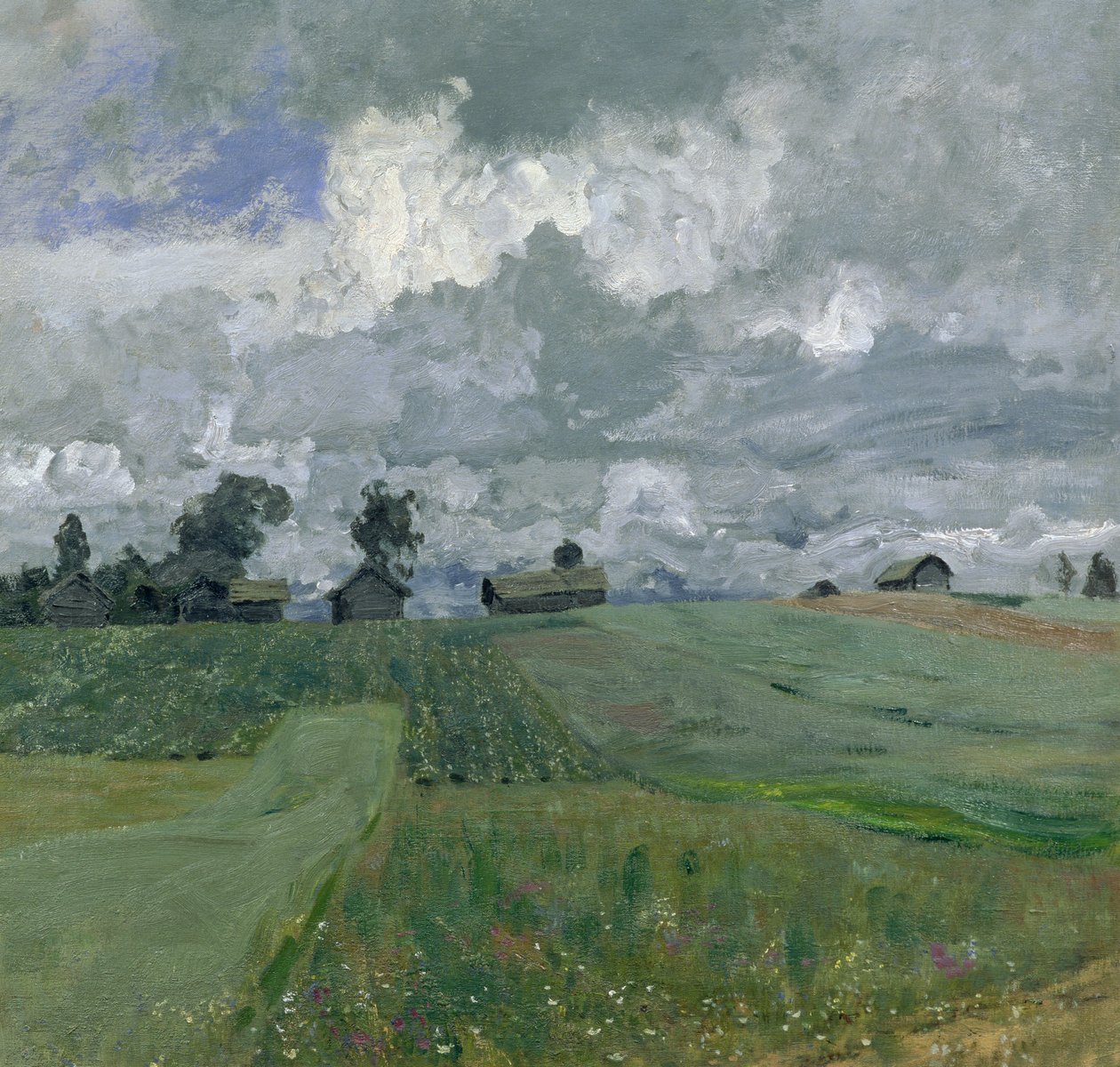 Dia tempestuoso, 1897 de Isaak Ilyich Levitan