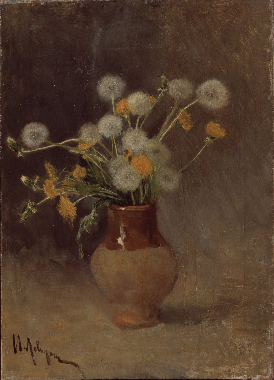 Dentes de leão, 1889 de Isaak Ilyich Levitan