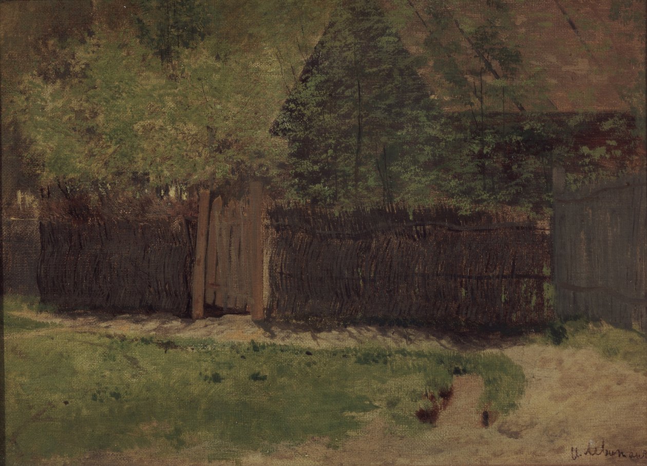 Primeira vegetação. Maio de 1883 de Isaak Ilyich Levitan