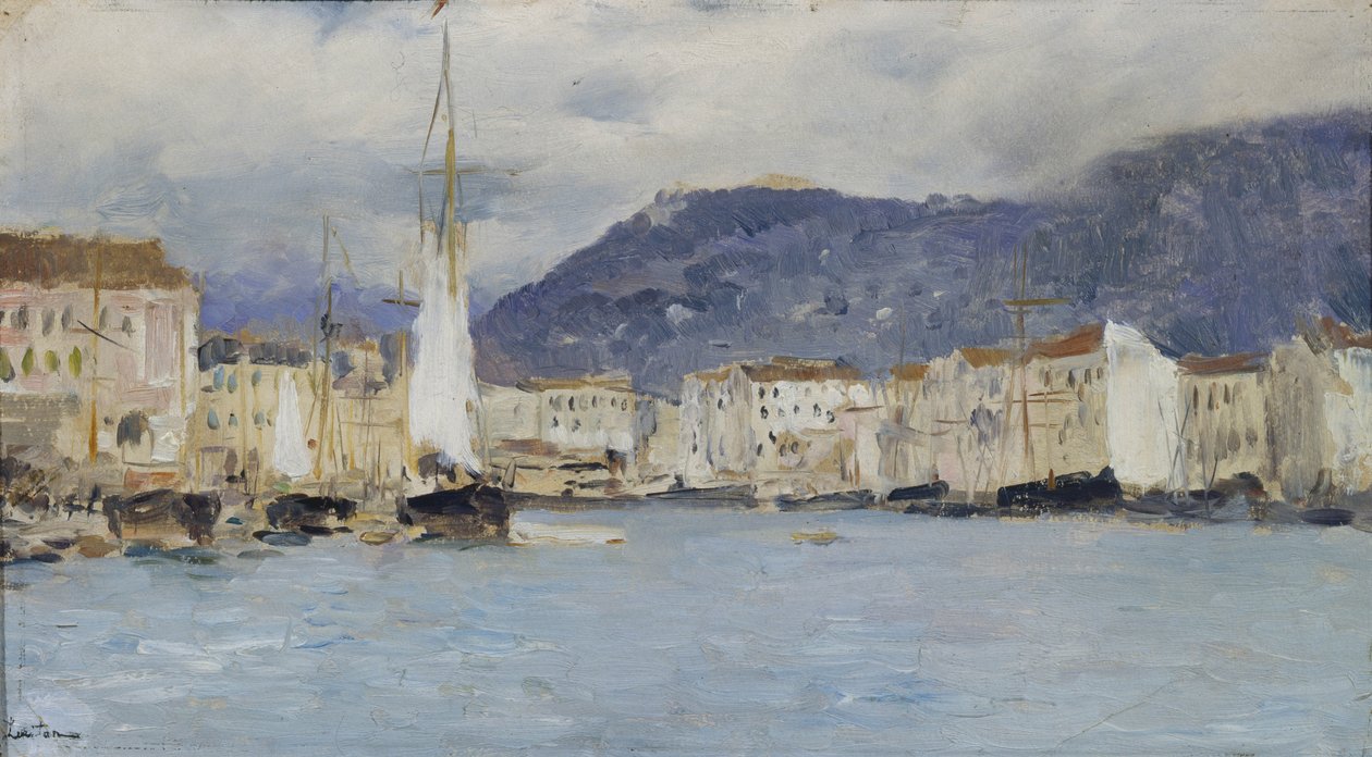 Paisagem italiana, 1890 de Isaak Ilyich Levitan