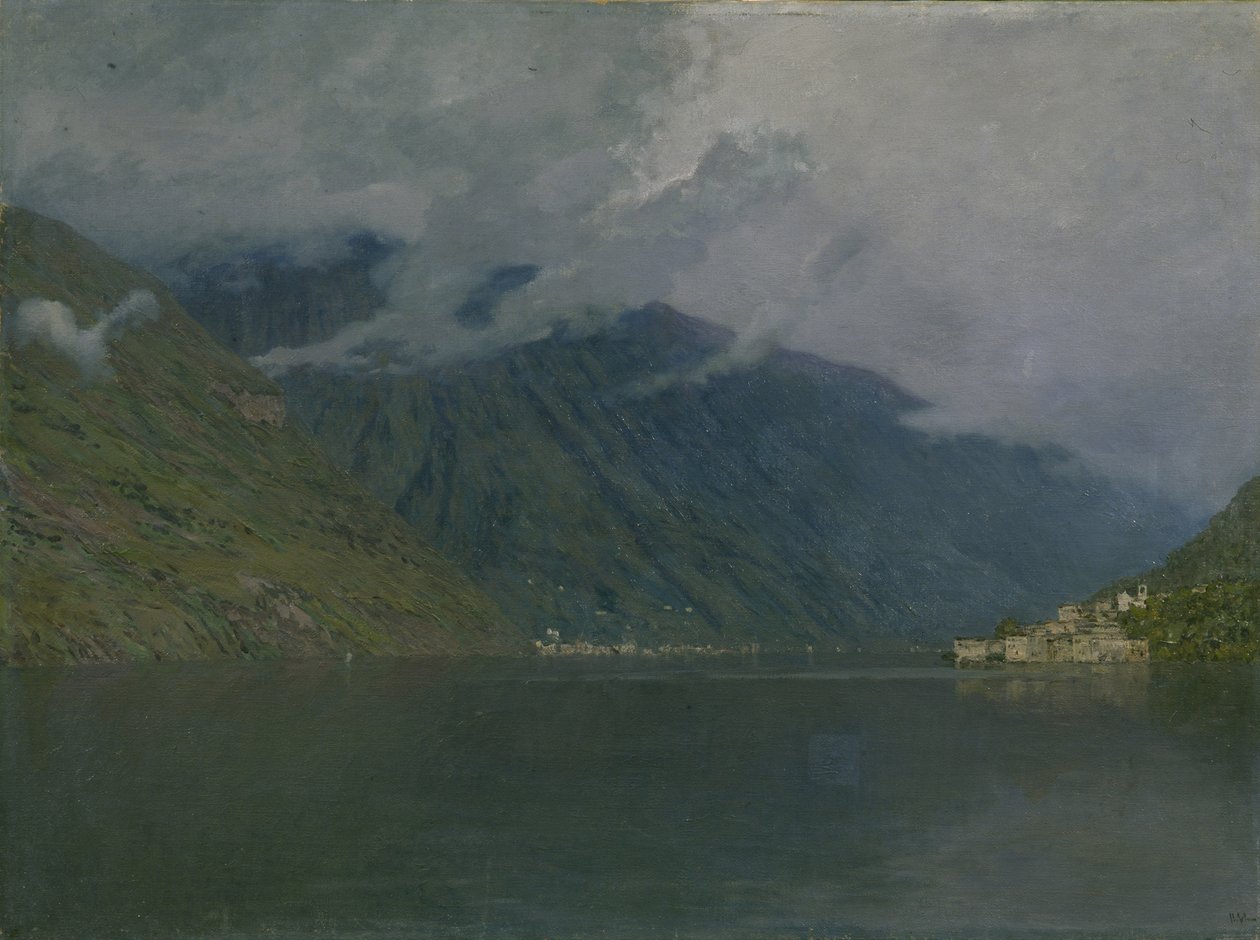 Lago de Como, 1876. de Isaak Ilyich Levitan
