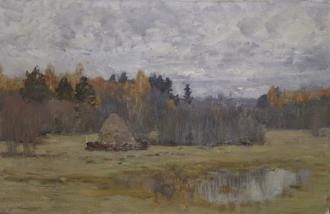 Fim do outono de 1894 de Isaak Ilyich Levitan