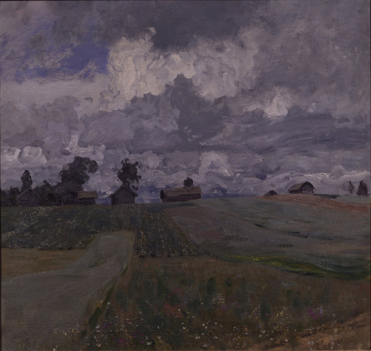 Dia de tempestade, 1897 de Isaak Ilyich Levitan