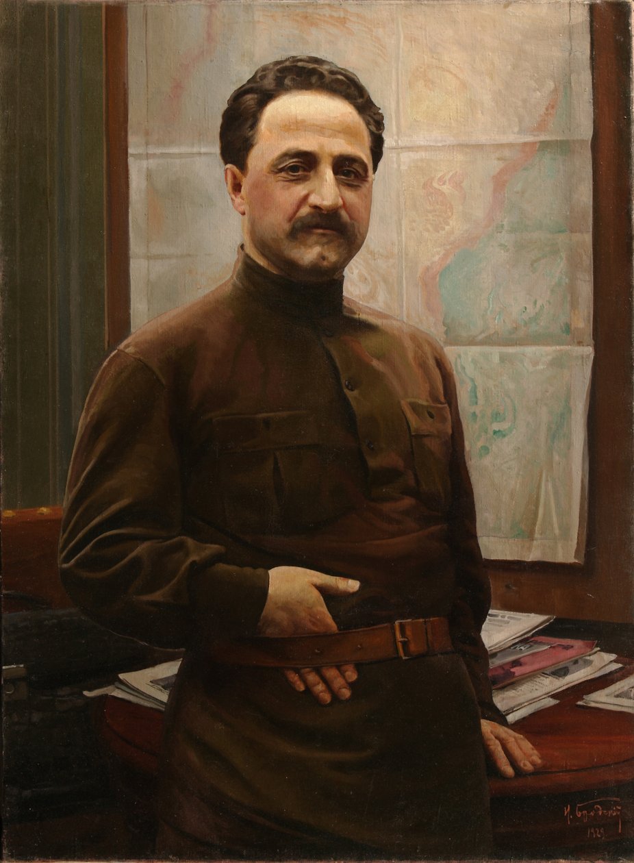 Retrato de Grigory Sergo Ordzhonikidze 18861937, 1929 de Isaak Israilevich Brodsky