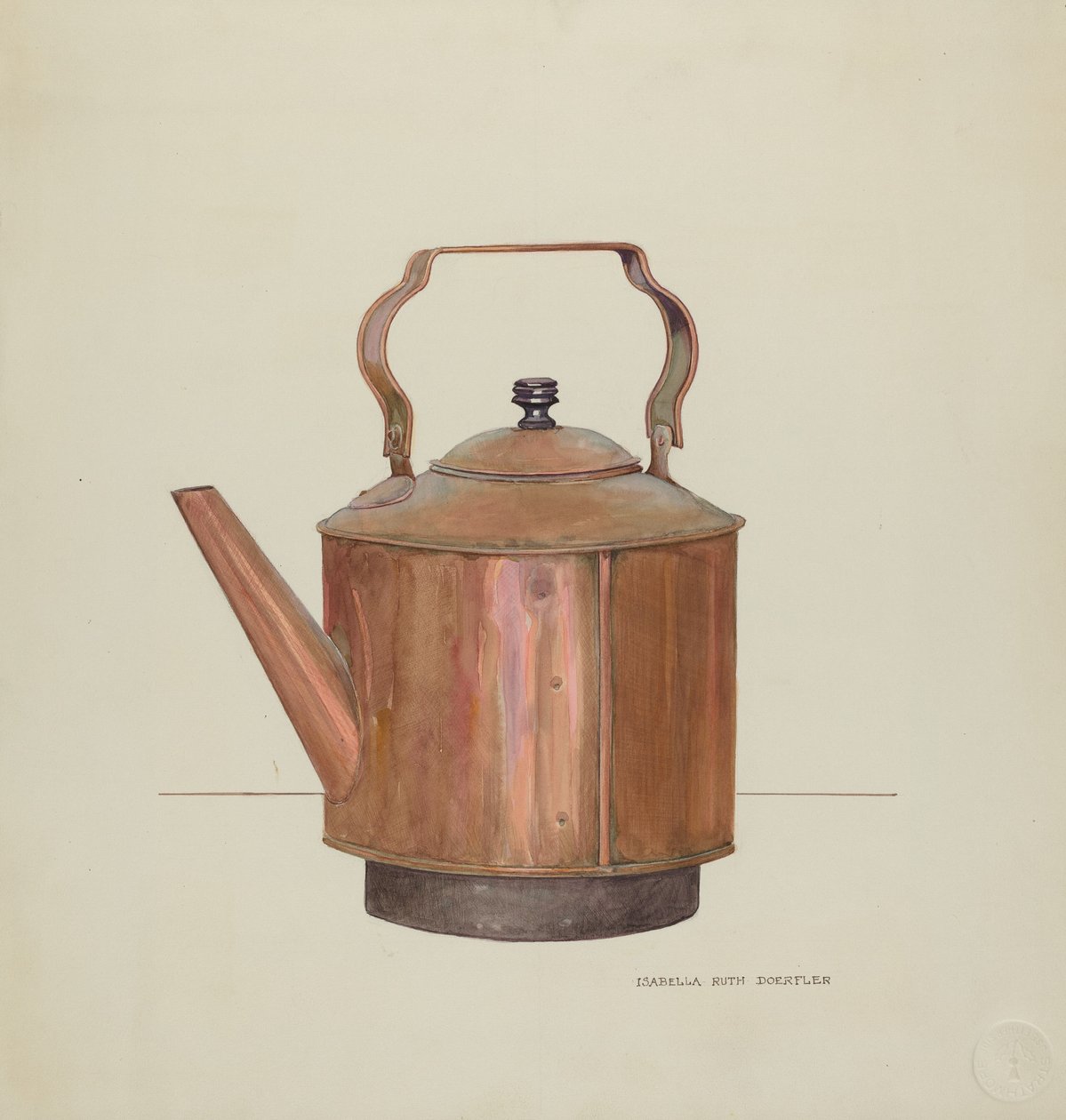 Chaleira de Cobre de Isabella Ruth Doerfler