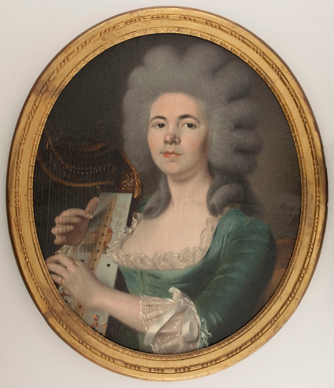 Retrato que se presume ser de Rosalie Dugazon (1755-1821), cantora (óleo sobre tela) de Isabelle Pinson