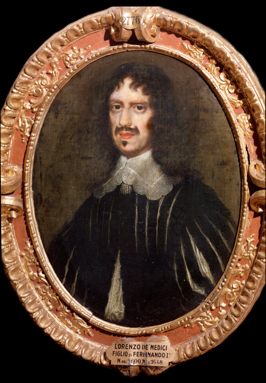 Retrato de Lorenzo de Medici, Mecene Florentino (Pintura de Isacco Campo