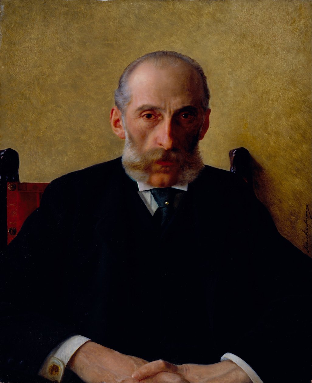 Retrato de Isidor Gewitsch, c. 1900 de Isidor Kaufmann