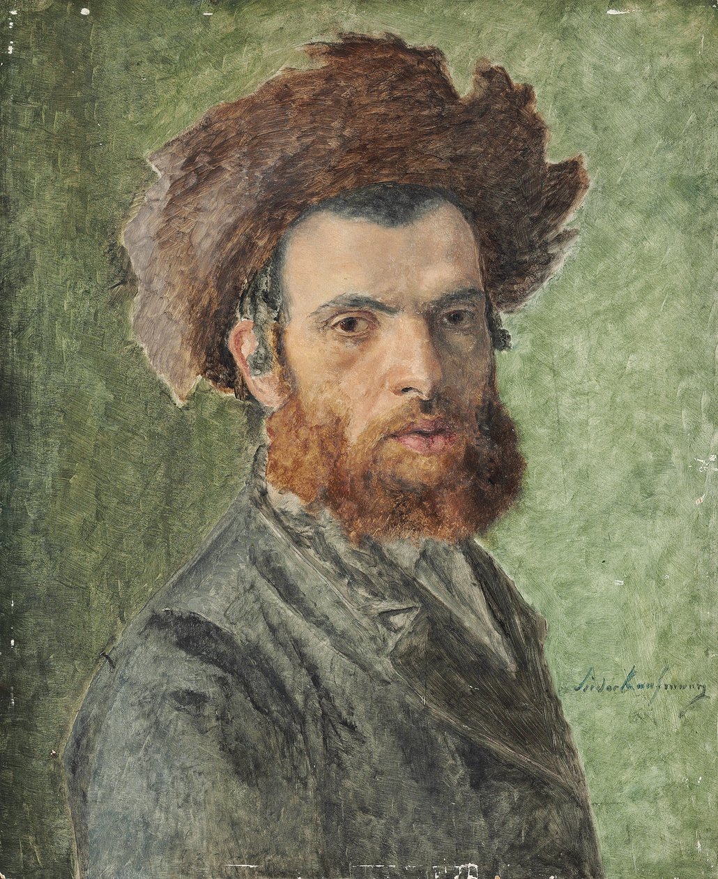 Retrato de um jovem judeu hassídico, de Isidor Kaufmann