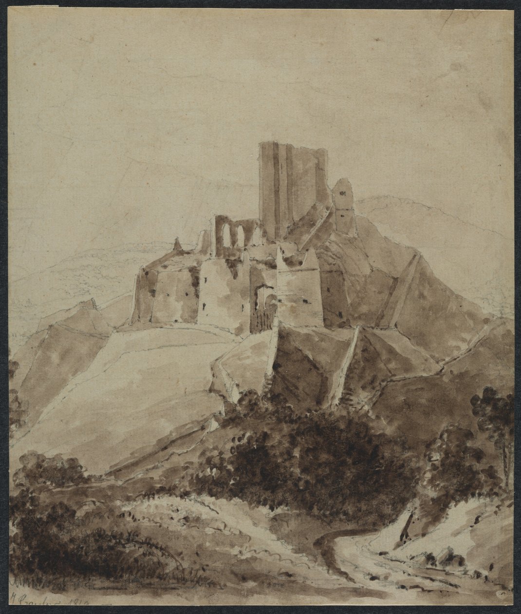 Ruínas do Chateau d