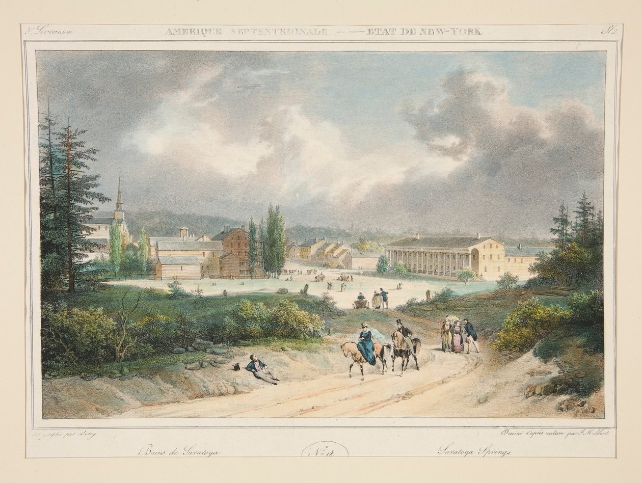América do Norte - Estado de Nova York. Nº 18, pl.2 de Isidore Laurent Deroy