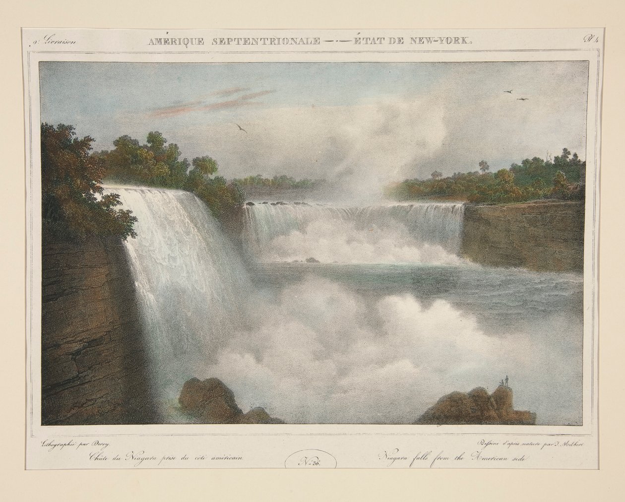 América do Norte - Estado de Nova Iorque, No. 36 de Isidore Laurent Deroy