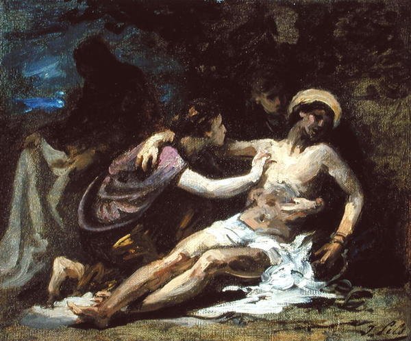 Lamentação (óleo sobre tela) de Isidore Pils