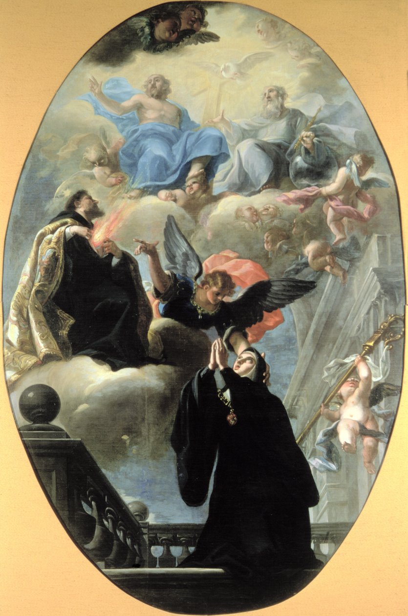 Visão de Santa Gertrudes de Isidoro Arredondo