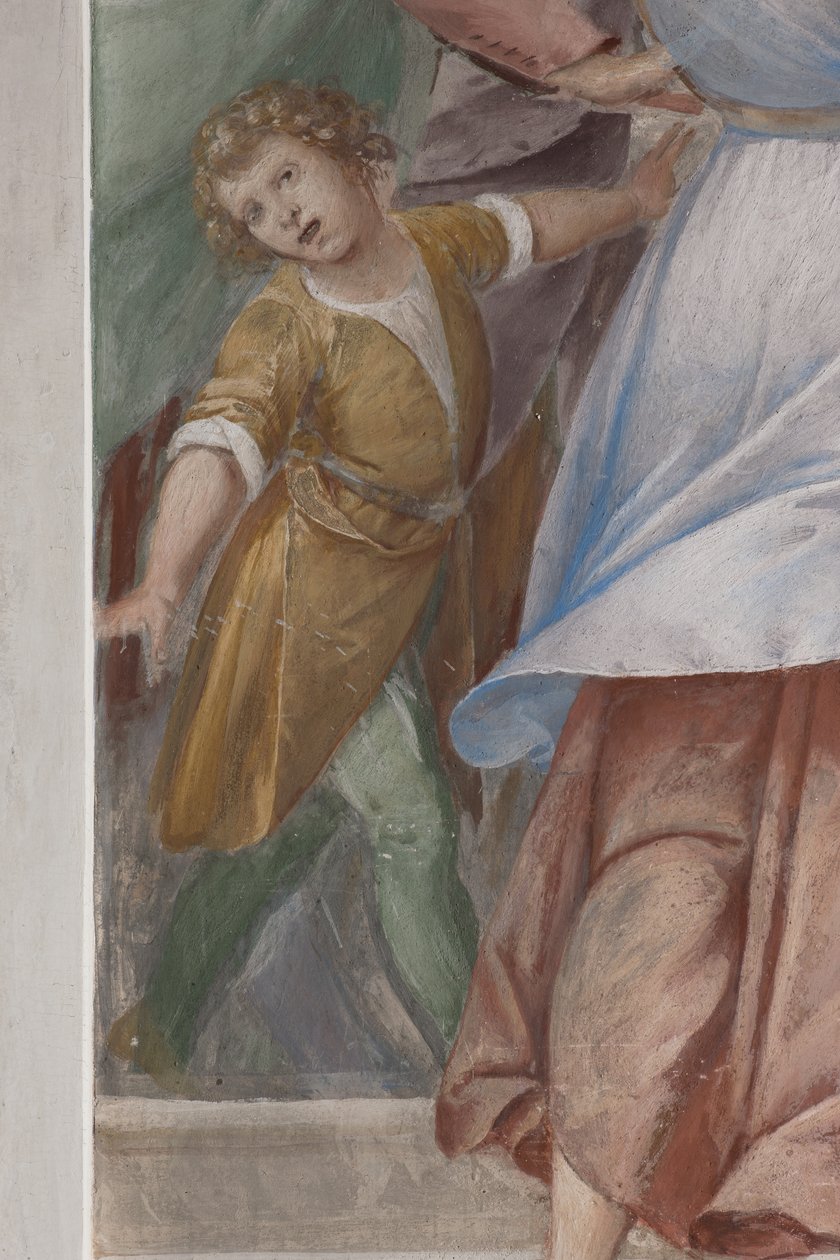 Detalhe da Apresentação de Jesus no Templo, 1623-34 de Isidoro Bianchi
