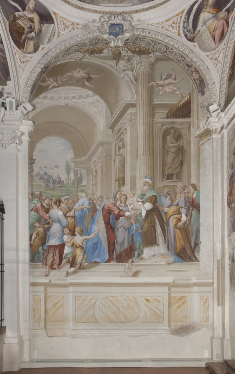 Apresentação de Jesus no Templo, 1623-34 de Isidoro Bianchi