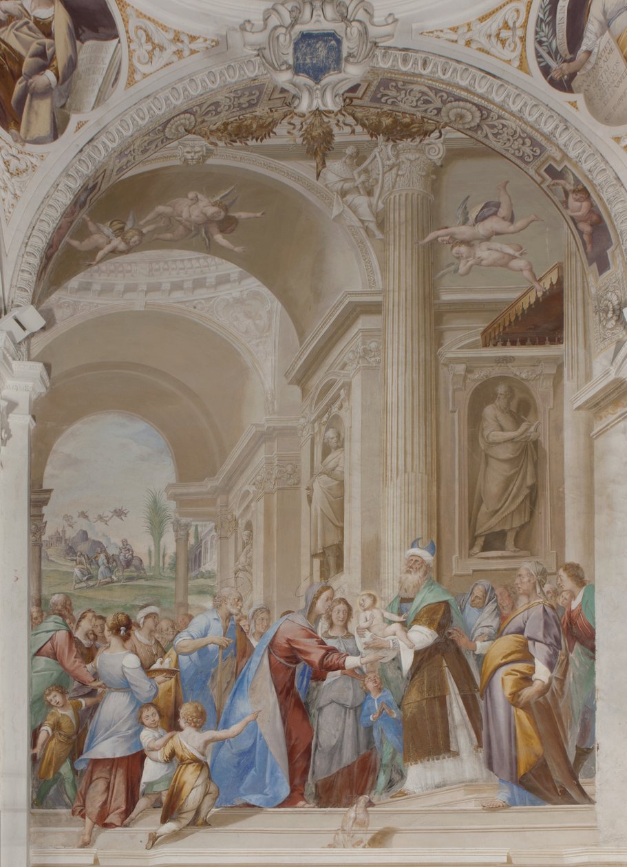 Apresentação de Jesus no Templo, 1623-34 de Isidoro Bianchi