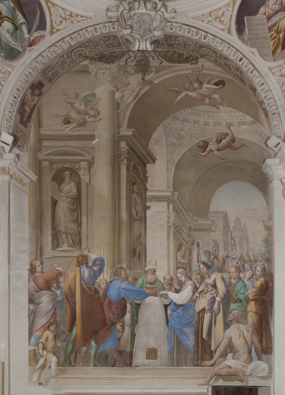 O casamento da Virgem Maria, 1634 de Isidoro Bianchi