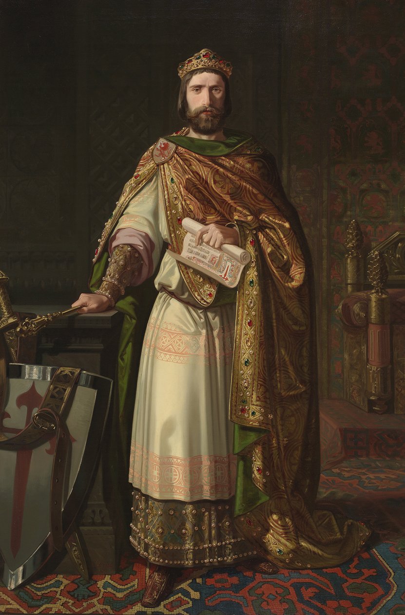 Rei Fernando II de Leão, 1850 de Isidoro Lozano