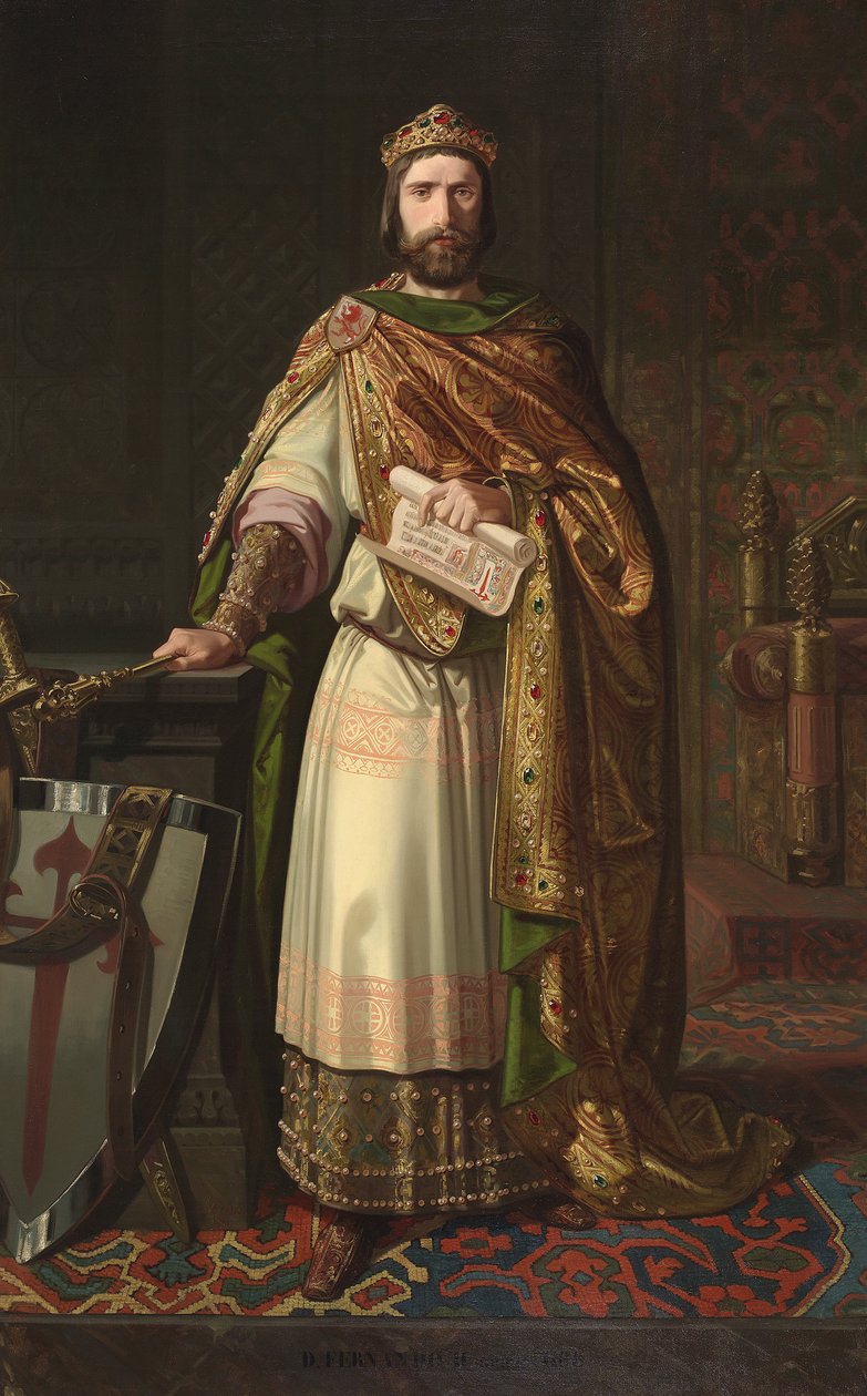 Retrato de Fernão II de Leão de Isidoro Lozano