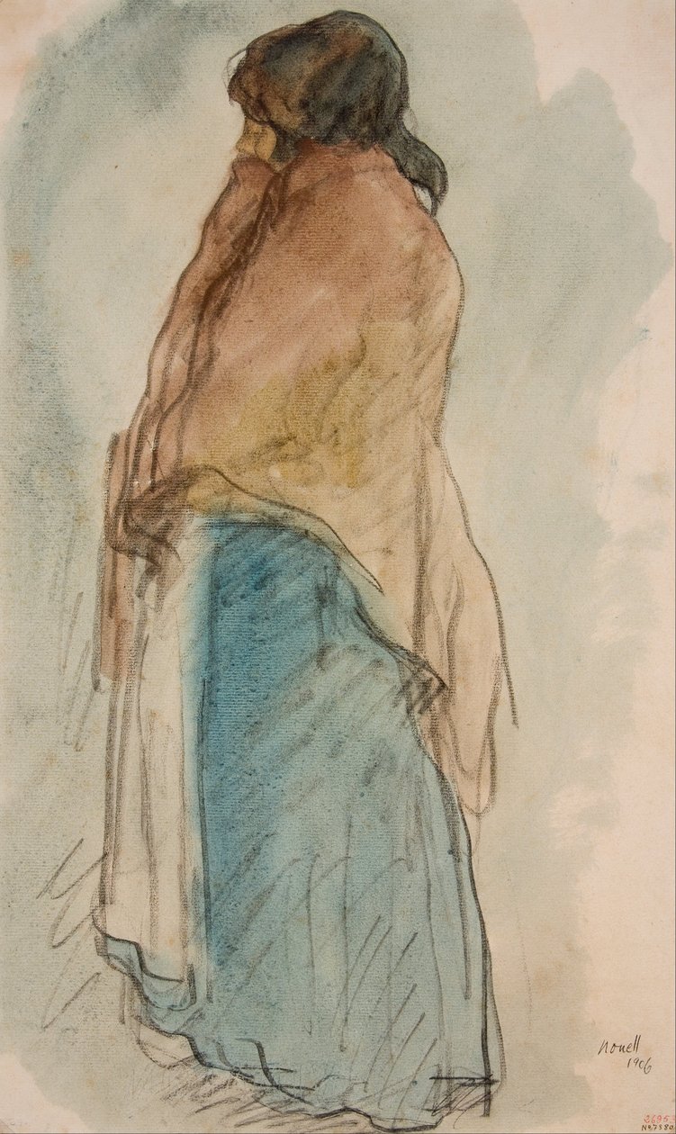 Mulher arremessador de Isidre Nonell
