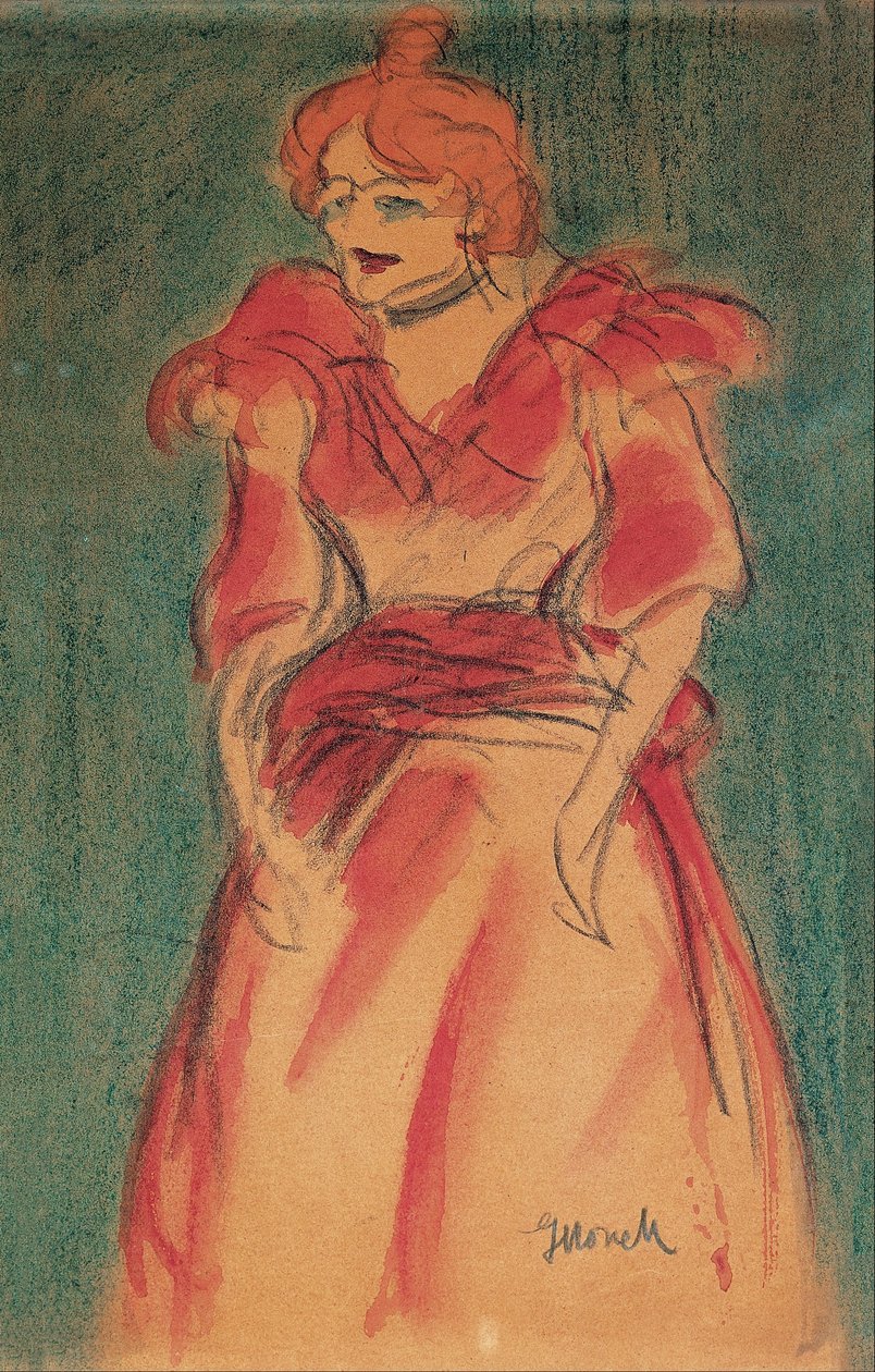 Cantor de cabaré de Isidre Nonell