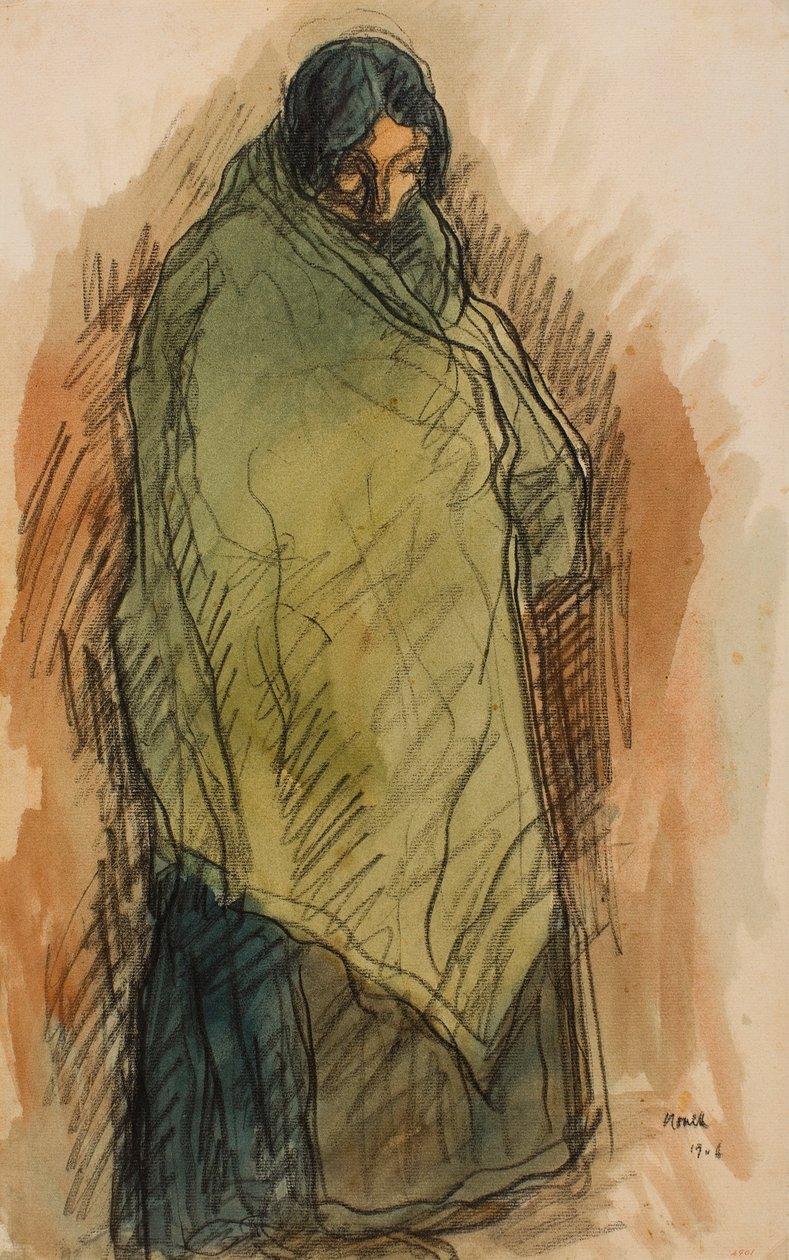 Gypsy Standing de Isidre Nonell