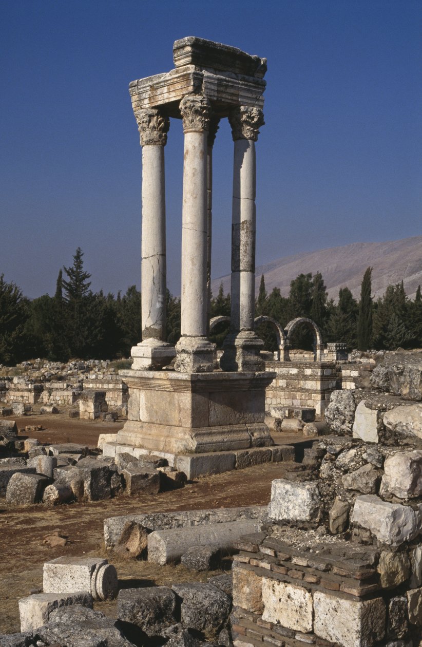 Tetrapylon, período omíada (661-750) de Islamic School