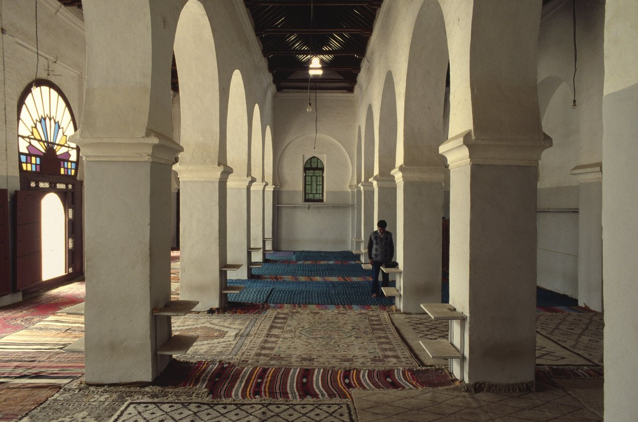 O lado oriental da grande mesquita de Islamic School