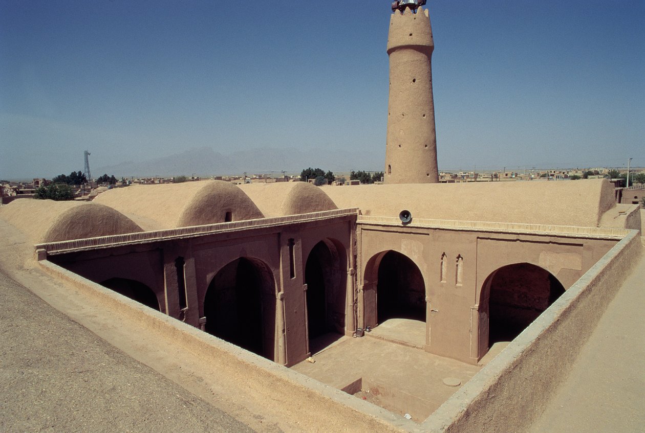 Vista do pátio de Islamic School