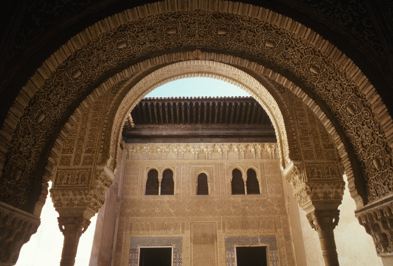 Vista do palácio do pátio de Mexuar (ver também 249978) de Islamic School