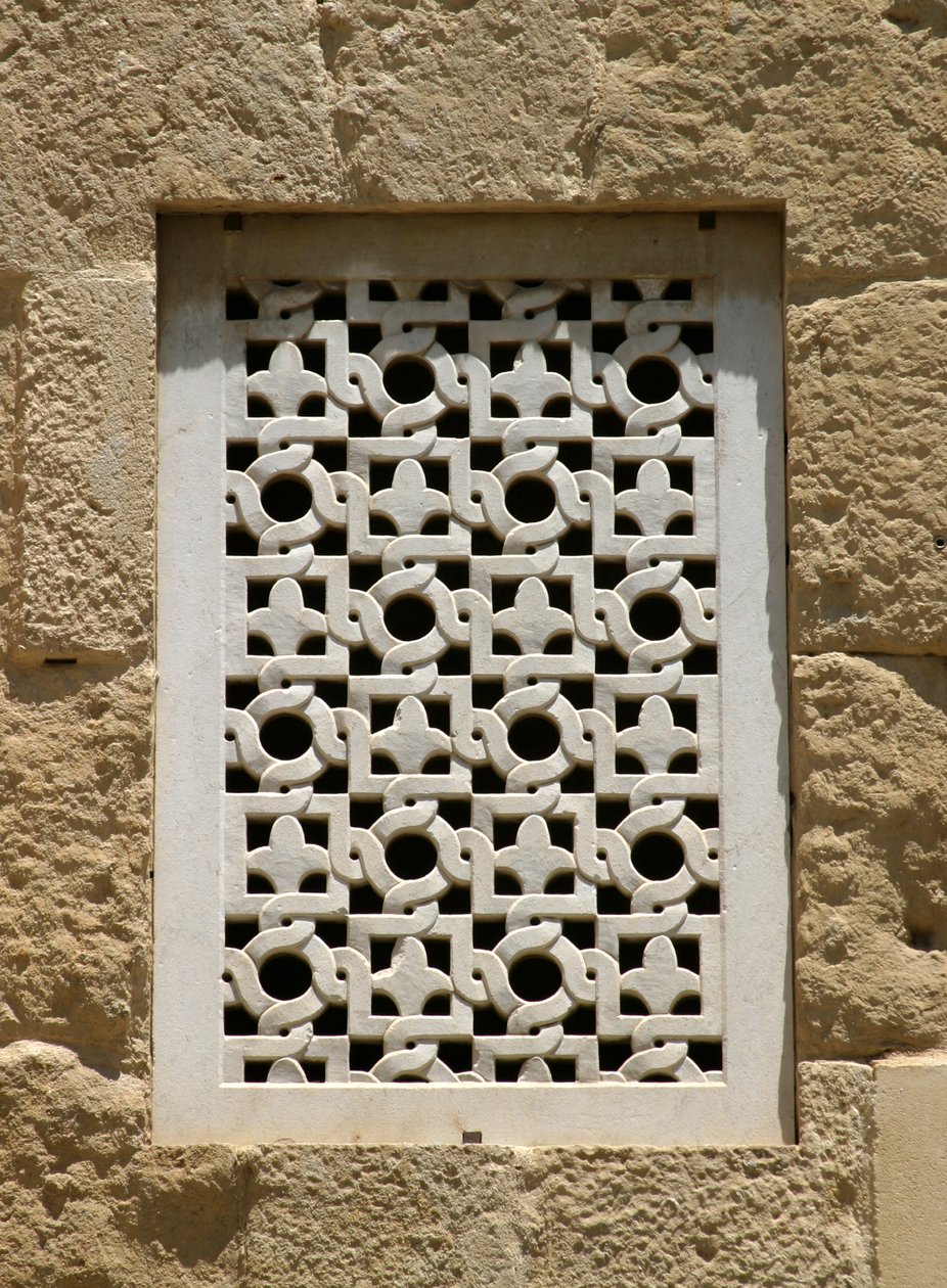 Janela na parede oeste de Islamic School