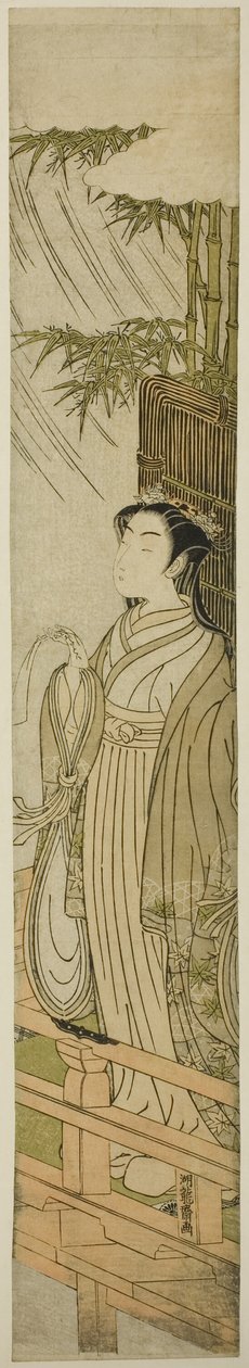 ono no komachi de Isoda Koryusai
