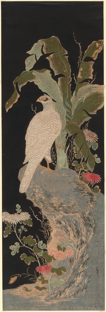 O Falcão Branco de Isoda Koryusai