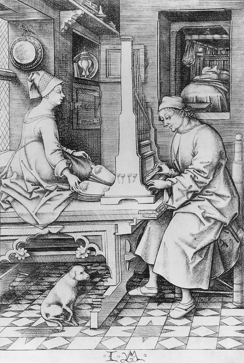 Órgão Positivo de Israhel van Meckenem the younger