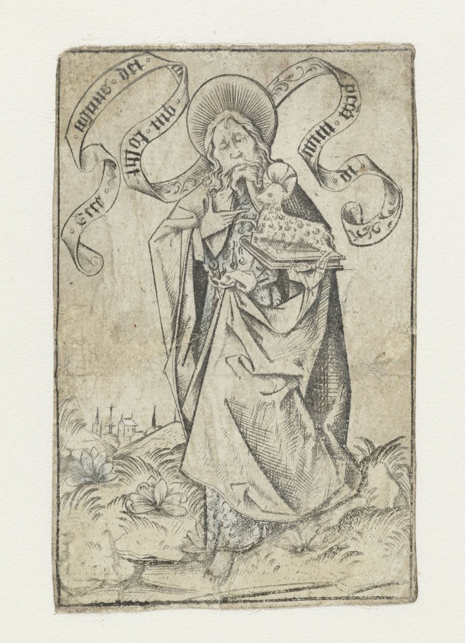 João, o Evangelista de Israhel van Meckenem