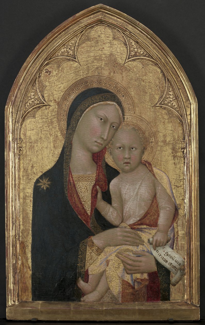 Madonna e criança de Israhel van Meckenem