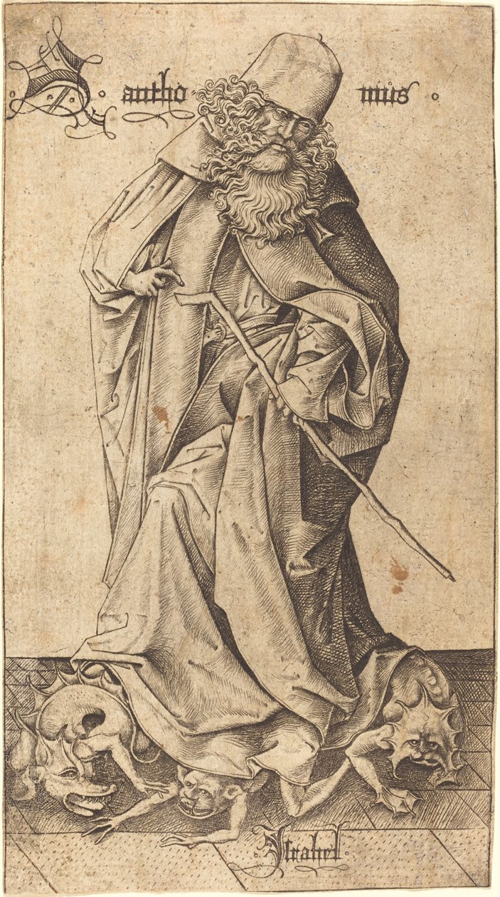 Santo Antônio de Israhel van Meckenem