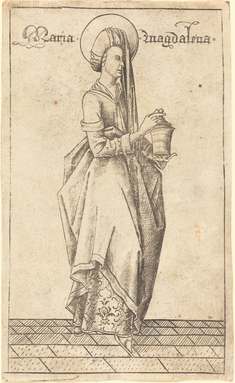 Santa Maria Madalena de Israhel van Meckenem