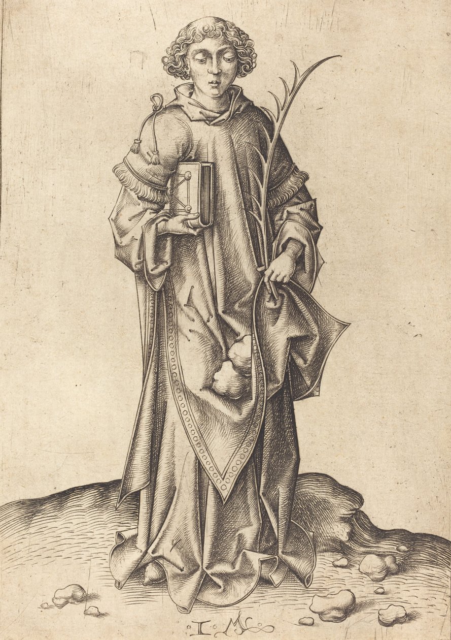 Santo Estêvão. de Israhel van Meckenem