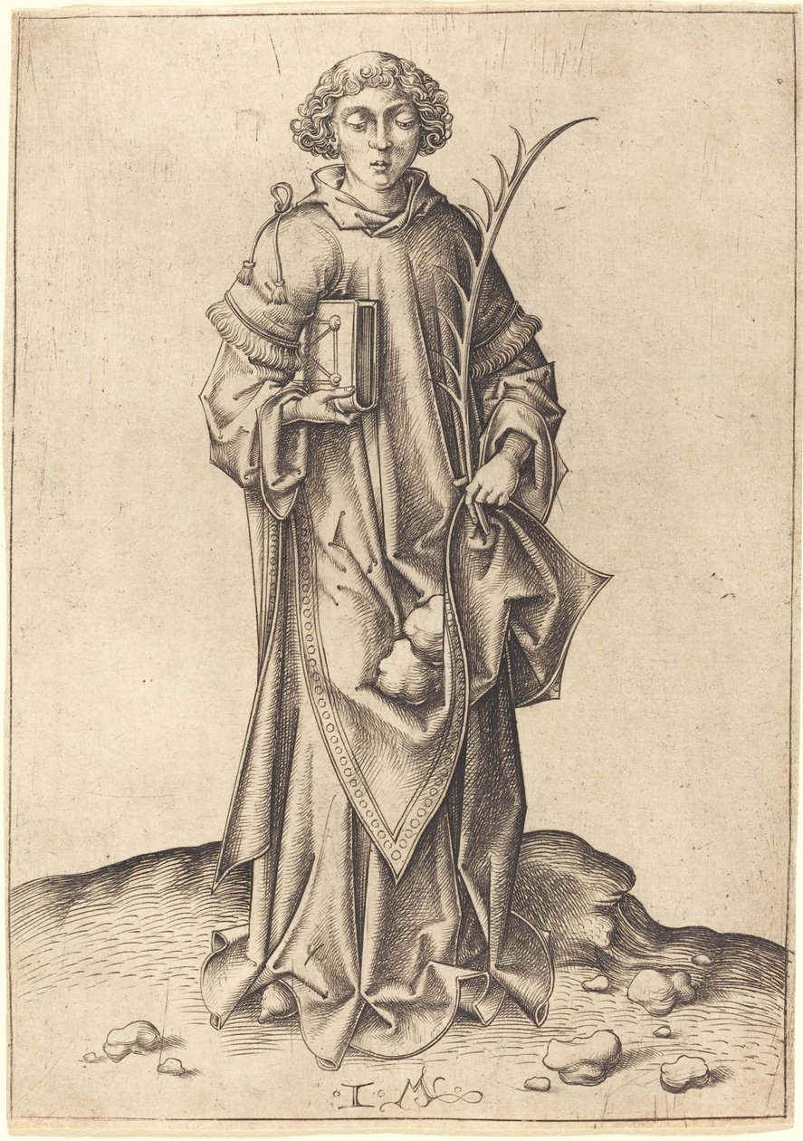 Santo Estêvão de Israhel van Meckenem