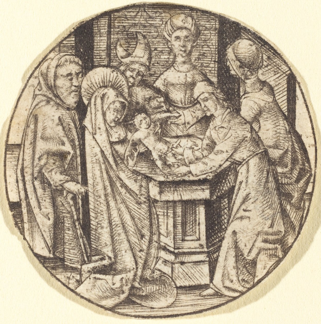 A circuncisão de Israhel van Meckenem
