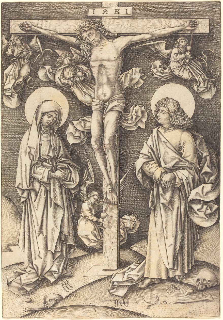 A Crucificação de Israhel van Meckenem