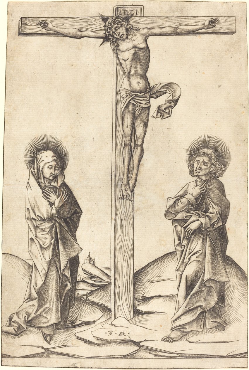 A Crucificação de Israhel van Meckenem