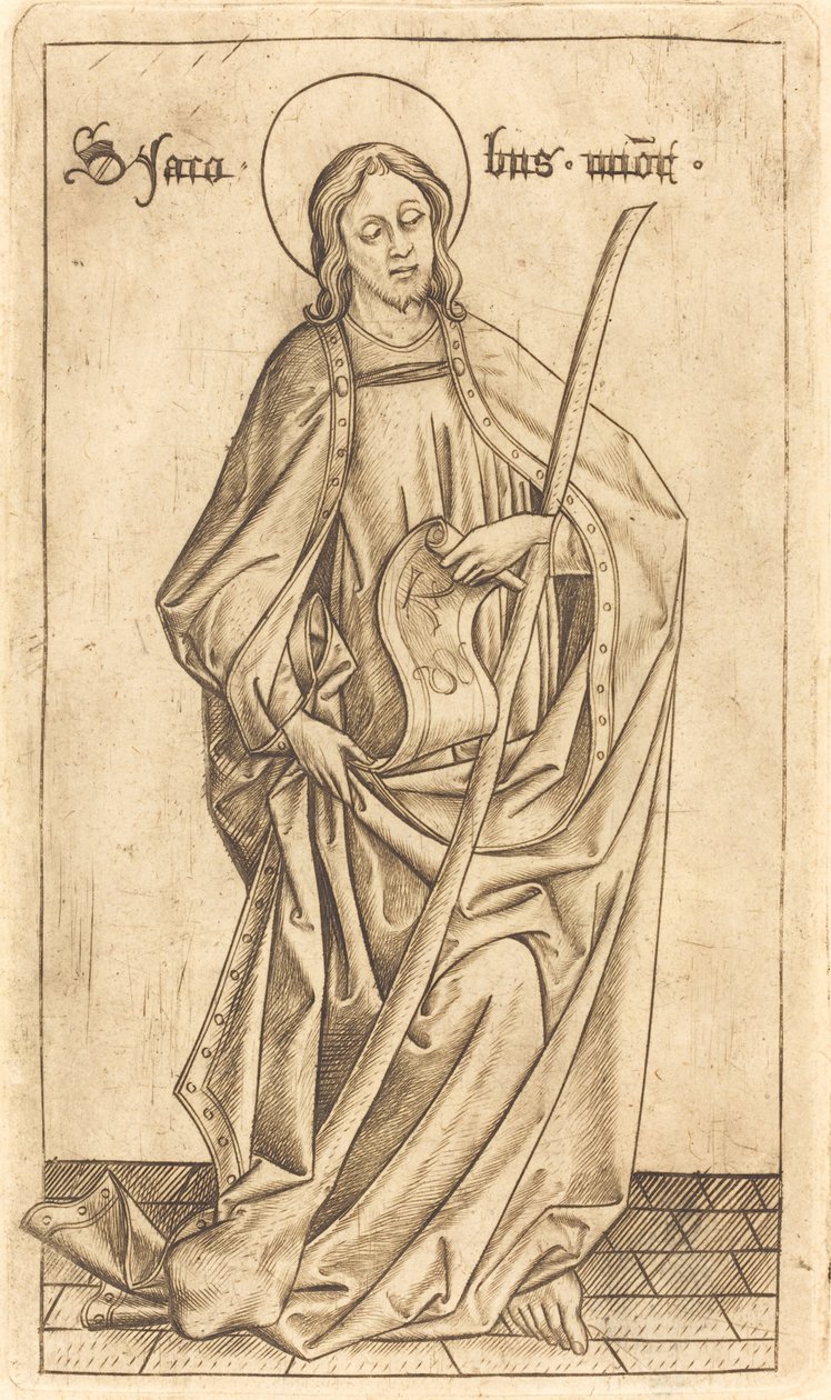 São Tiago Menor de Israhel van Meckenem after Master E.S.