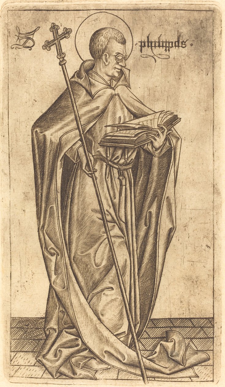 São Filipe de Israhel van Meckenem after Master E.S.