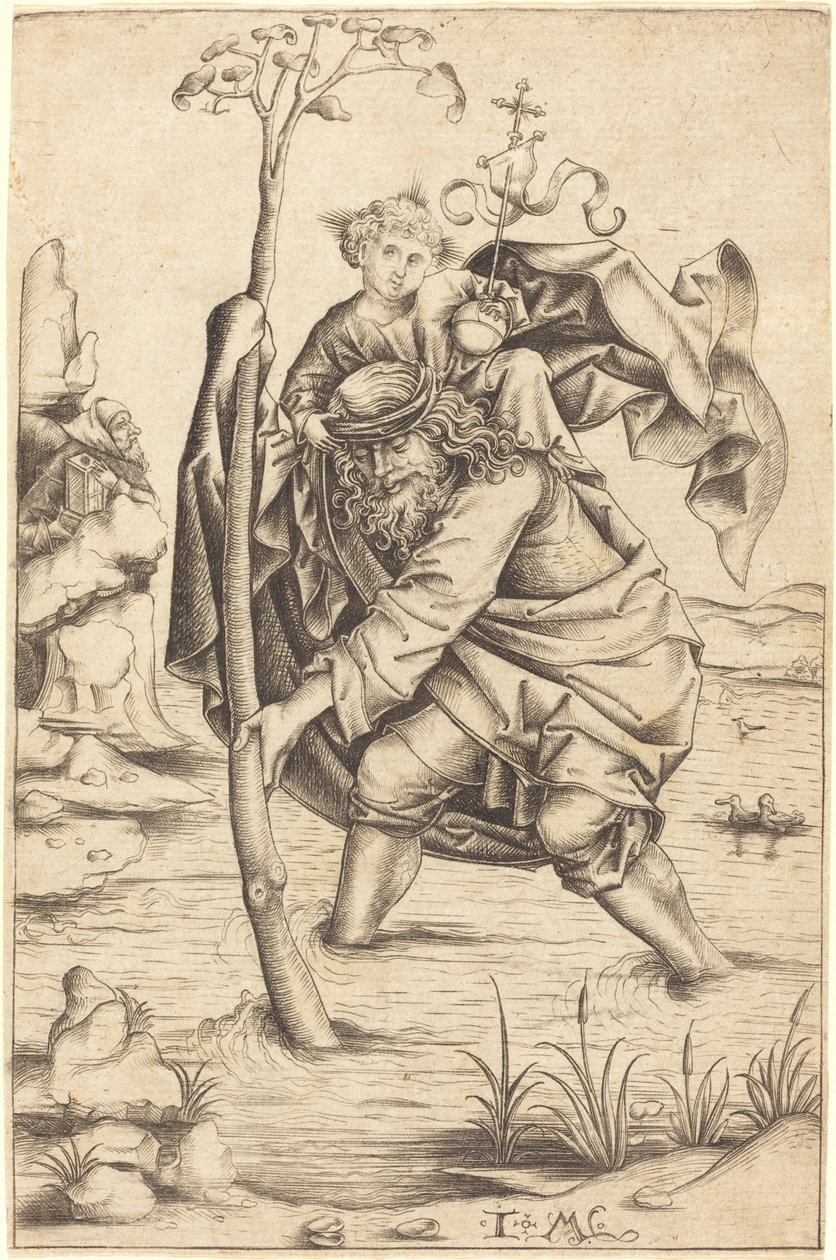 São Cristóvão de Israhel van Meckenem after Master of the Housebook